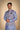 Kurta Pajama Set for Men's in Purple And Purple Base Jacket With Golden Weaving On It – Elegant Ethnic Attire