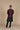 Black Kurta And With Black Base Jacket With Marron Print Kurta Pajama Set – A Signature Men's Ethnic Look