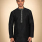 Kurta Pajama Set for Men's in Black – Elegant Ethnic Attire
