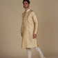 Stylish Cream Kurta Pajama Set – Perfect Men's Ethnic Ensemble