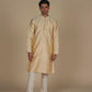 Stylish Cream Kurta Pajama Set – Perfect Men's Ethnic Ensemble
