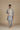 Kurta Pajama Set for Men's in Grey And White Base Jacket With Golden Greyish Blue Touch – Elegant Ethnic Attire