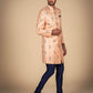 Men's Ethnic Wear – Peach Outfit for Special Moments