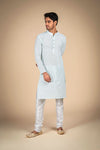 Blue Men's Kurta Pajama Set – Classic Ethnic Style Reinvented