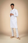 Men's Ethnic Wear – White Outfit for Special Moments