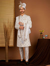 Statement Sherwani in White – Designed for the Elegant Men
