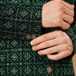 Regal Bottle Green Outfit for Men's – A Festive Ethnic Essential