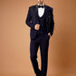 Statement Outfit in Navy Blue – Designed for the Elegant Men's