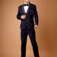 Statement Outfit in Navy Blue – Designed for the Elegant Men's