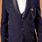 Statement Outfit in Navy Blue – Designed for the Elegant Men's