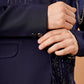 Statement Outfit in Navy Blue – Designed for the Elegant Men's