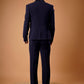Statement Outfit in Navy Blue – Designed for the Elegant Men's