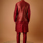 Stand Out in Style: Maroon Kurta Set from Our Men's Ethnic Line