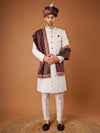 Statement Sherwani in White – Designed for the Elegant Men's