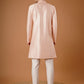 Celebrate in Class with This Pink Sherwani – Tailored for Men's