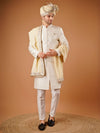 Statement Sherwani in White – Designed for the Elegant Men's