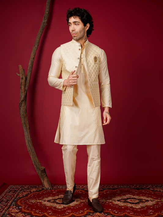 Kurta Pajama Jacket set