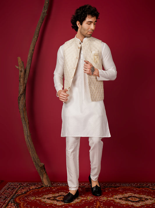 Kurta Pajama Jacket set
