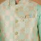 Stand Out in Style: Turquoise Blue Ensemble from Our Men's Ethnic Line