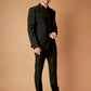Men's Ethnic Bandhgala in Black – Sophistication Meets Culture