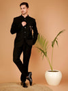 Men's Ethnic Bandhgala in Black – Sophistication Meets Culture
