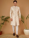 Men's Ethnic Sherwani in White – Sophistication Meets Culture