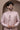 Pink kurta pajama with matching embroidered jacket